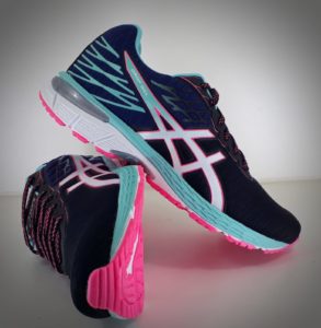 Asics - Azul, Azul Bebe e Rosa