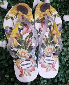 Chinelo - Havaianas - Flores Amarelas