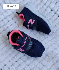 New Balance Baby - Preto com Rosa