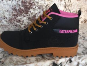 Bota Carterpillar - Preto com Rosa