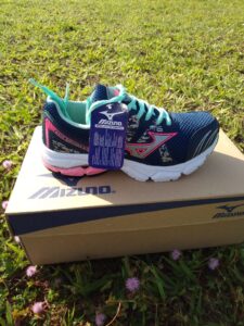 Mizuno Wave - Azul com Rosa