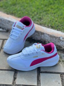 Puma - Branco com Rosa